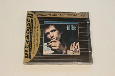 KEITH RICHARDS - Talk is Cheap - MFSL 24k Gold CD UDCD 557 - NEW SEALED RARE OOP Foto 1 de 2
