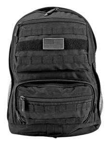 Mochila y parche de bandera militar MOLLE táctico resistente al agua EastWest EE. UU. NEGRO - Imagen 1 de 3