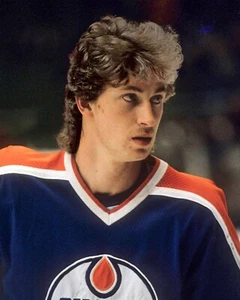 Wayne Gretzky Mullet Edmonton Oilers 8x10 Vintage NHL Photo - Picture 1 of 1