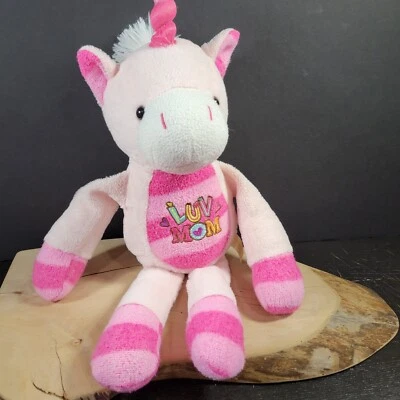 Dan Dee Luv Mom Unicorn 15" Plush Collector's Choice Pink Valentine Mothers Day - Image 1 of 4