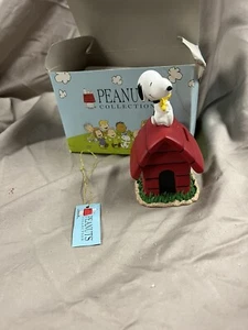 Westland Giftware Peanuts Collection 5" Keramik Snoopy mit Vögeln Coin Bank - Bild 1 von 7