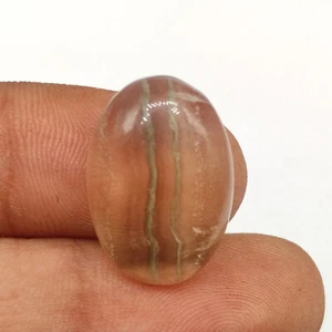 Rainbow fluorite flatback cabochon translucent fluorite loose gemstone M5906 AU - Picture 1 of 5