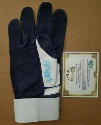 MICHAEL BOURN *SIGNED GAME USED* NIKE BATTING GLOVE ~ TEAM USA / ASTROS / BRAVES - Image 1 of 2