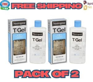 Neutrogena T/Gel 2-in-1 Anti Dandruff Shampoo + Conditioner 8.45 fl oz (Pack 2) - Picture 1 of 3