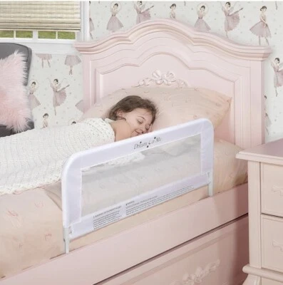 Dream on me Mesh Riel de Cama de Seguridad para Niños Tela de Malla de Seguridad, Blanco 15 Pulgadas Foto 1 de 4