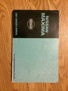 1997 Nissan Maxima Owners Manual - Picture 1 of 4