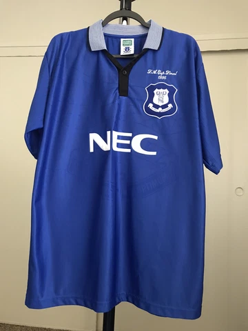 Everton 1995 FA Cup Final Soccer Winners Shirt SCOREDRAW  Size XL Cover