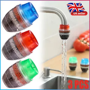 Carbon Clean Filter Tap Water Purifier for Home Coconut Cartridge Faucet Kitchen - Picture 1 of 20