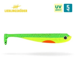 Lieblingsköder Vert Citron 5cm/1g/6 Pièce Poissons Caoutchouc - Photo 1/2