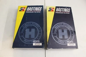 Par de x2 cruces de filtro de aire Hastings AF1116 para marco CA8970 - Imagen 1 de 2