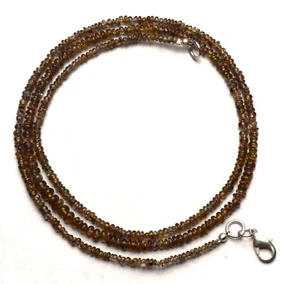 Natürlicher Edelstein Farbwechsel Granat Glatt 3 bis 4 MM Rondell Perlen Hals... - Bild 1 von 6