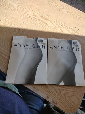VTG ANN KLEIN Pantyhose Simply Sheer Control Size B N. O .S.  2 Pairs Total - Image 1 of 4