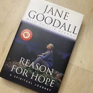 Reason for Hope : A Spiritual Journey by Jane Goodall (HC) Stated 1st Printing - Foto 1 di 7