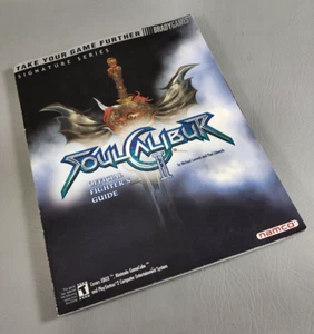 Soul Calibur II Official Fighter’s Guide Strategiebuch mit Poster - viele Plattformen - Bild 1 von 9