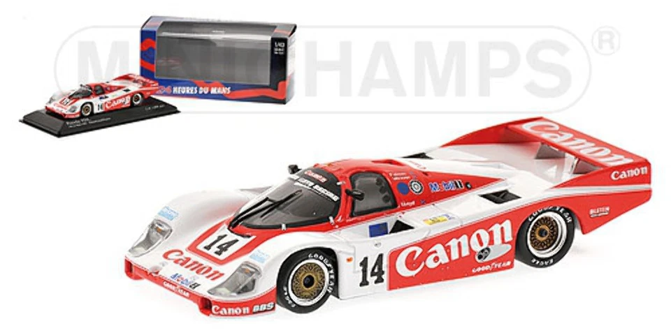 Minichamps 1:43 PORSCHE 956 CANON PALMER LLOYD 24H LE MANS 1985 - 430856514 - Imagen 1 de 1