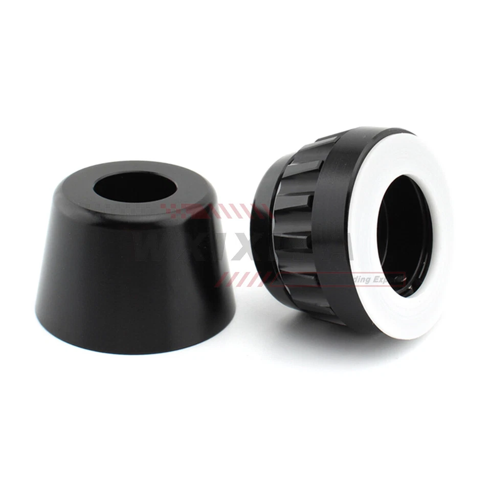 Tampa de aderência plugue de extremidade de guidão CNC para BMW G650GS K1200R R1200R R1100S K1600B preta - Imagem 1 de 4