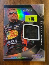 A69146 - 2016 Certified Famed Fabrics Mirror Silver #3 Tony Stewart/199