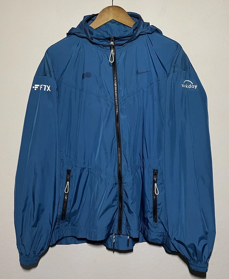 Nike Naomi Osaka Sponsor Custom Athlete Packable Jacket Unisex RARE CUSTM - Image 1 of 4