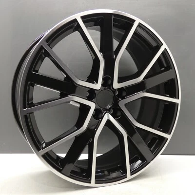 AUDI Q5 80A SPORTBACK S LINE 20" ALLOY WHEEL RIM BLACK 80A601025BP GENUINE X1 - Image 1 of 4