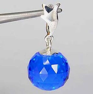  BLAU TOPAS 925er SILBER ANHÄNGER BRIOLETTE 17x16mm! 35,0Ct!!! - Bild 1 von 1