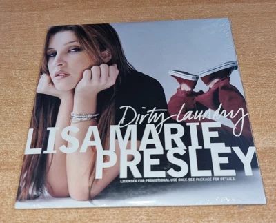 LISA MARIE PRESLEY Dirty laundry EURO PROMO CD SINGLE STILL SEALED ELVIS PRESLEY — 第 1/2 张图片