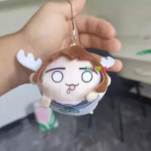 Portachiavi Il Mio Amico Cervo Nokotan Shikanoko Noko Cosplay Peluche Giocattolo Ciondolo per Borsa - Foto 1 di 9