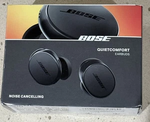 Bose QuietComfort Wireless Bluetooth Earbuds - Black Brand New Sealed. - Picture 1 of 6