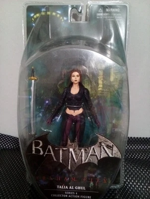 Figura de acción Batman Arkham City TALIA AL GHUL serie 4 coleccionables DC Foto 1 de 4