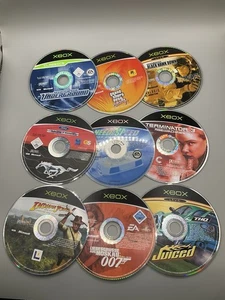 Microsoft Xbox Classic Spiele Konvolut / nur CDs / 9 Stück / - Bild 1 von 1