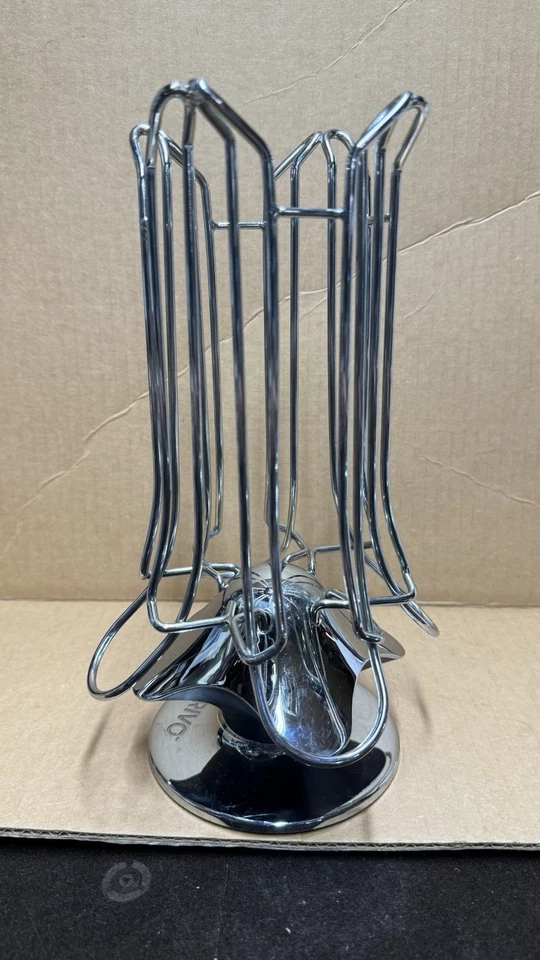 Original Keurig Cuatro Columnas 20 Ranuras Cromado Rivo Pack Carrusel Foto 1 de 4