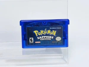Pokemon: Sapphire Version (Nintendo Game Boy Advance, GBA) Authentic & Tested - Picture 1 of 7