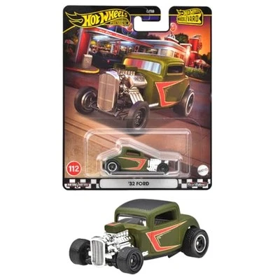 Mattel Hot Wheels Boulevard '32 Ford Diecast Miniature Model Car Green JFM94 NEW - Image 1 of 4