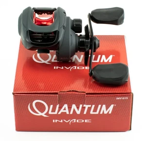 QUANTUM INVADE INV101S 6.1:1 GEAR RATIO LEFT HAND BAITCAST REEL - Picture 1 of 5