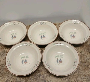 Newcor Our Country Farmland 6,75" Steinzeug Suppe Salat Müslischalen - 5er Set - Bild 1 von 9