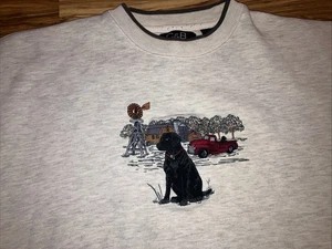 C & B Sport Embroidered Sweatshirt Farm Lab Labrador Outdoor Size XL - Picture 1 of 7