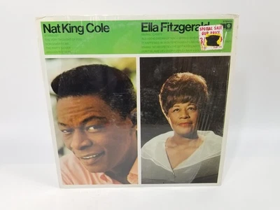 Nat King Cole & Ella Fitzgerald Capitol Records Vinyl LP SL-6751, Shrink, EX - Image 1 of 4
