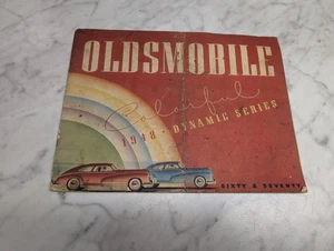 1948 OLDSMOBILE BUNTE DYNAMISCHE SERIE SECHZIG & SIEBZIG VERKAUFSKATALOG LITERATUR - Bild 1 von 9