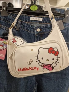Hello Kitty Shoulder Bag Handbag School Bag Girls Women Brand New With Tags On - Picture 1 of 4