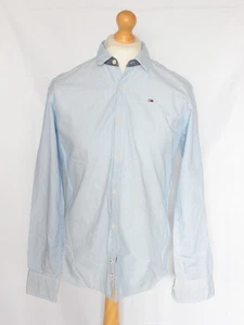 Hillgiger Denim 1985 'American Brand' Mens/Boys Shirt Blue Shirt - Picture 1 of 9