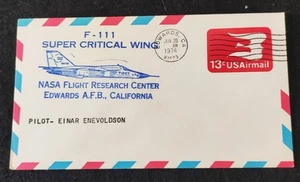 - SPACE - LOT DE 10 ENVELOPPES NASA F-111 SUPER CRITICAL WING - Photo 1/10