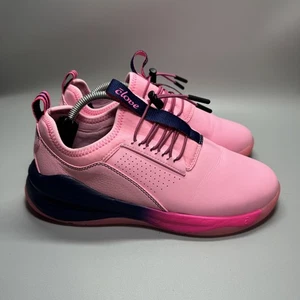 Clove Classic Miami Night Nursing Shoes Womens 8 Pink Blue Sneakers - Picture 1 of 9