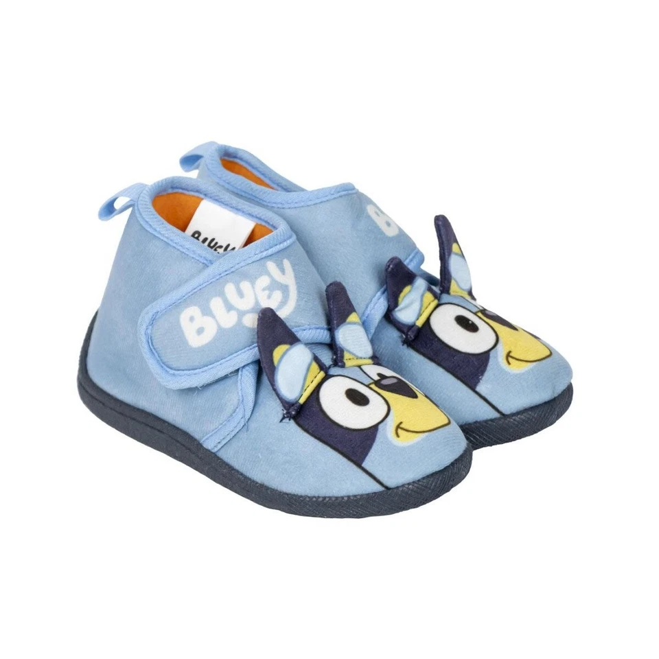 Bluey Little Pup Hausschuhe Kinder 23–28 Pantoffeln blau