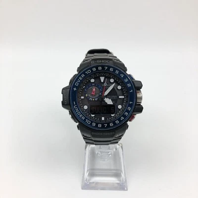 Casio G SHOCK GWN1000B 1BJF GULFMASTER Solar Radio Watch Triple Sensor Black - Image 1 of 4