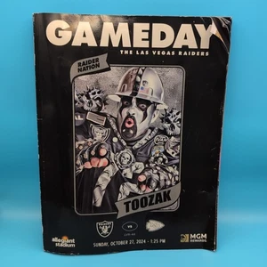 Las Vegas RAIDERS vs Kansas City CHIEFS GameDay Official Program 2024 NFL - Imagen 1 de 11