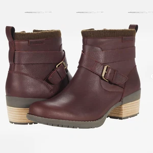 Merrell Shiloh Ii Brick wasserdichte Damen-Bootie australische Wolle Oberteil 7,5 - Bild 1 von 11