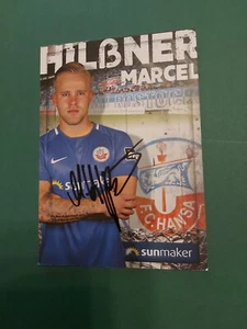Hansa Rostock, M. Hilßner, 18/19, autograph card, football - Picture 1 of 1