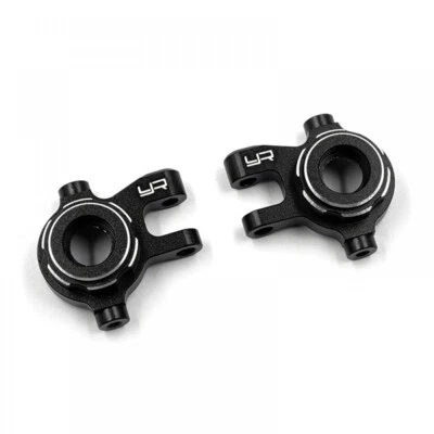 Yeah Racing TR4M-014BK Aluminum Steering Knuckle (2pcs) Black for Traxxas TRX-4M - Image 1 of 3