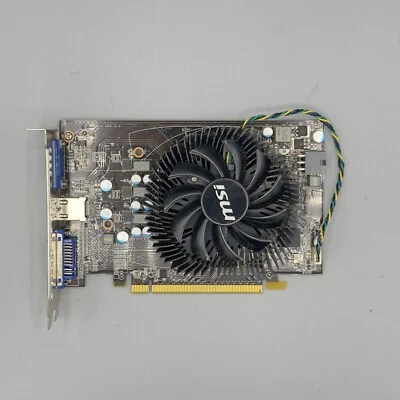 MSI Radeon R6770-MD1GD5 GDDR3 PCI-E Graphics Card VGA DVI HDMI - Image 1 of 4
