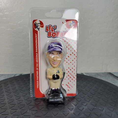 KFC Lil' Bobbers Arizona Diamondbacks Craig Counsell 3" Bobblehead Figure New Cover
