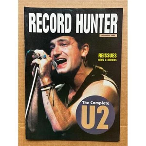 U2 RECORD HUNTER MAGAZINE DECEMBER 1991 - BONO cover with feature inside (VOX RE - Picture 1 of 1
